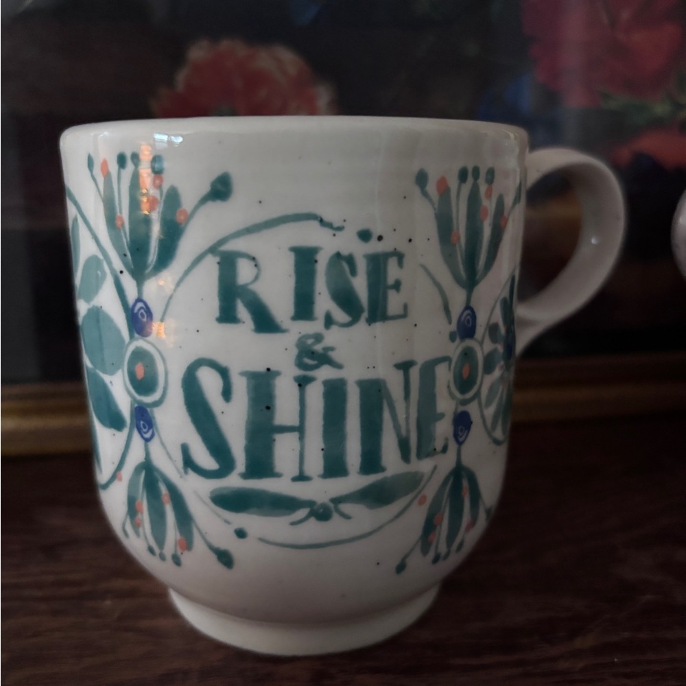 Rise & Shine Floral Mug